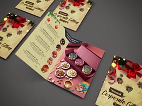 A4 Brochure PSD Mockup